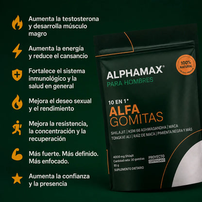 Alphamax | Soporte natural 10 en 1