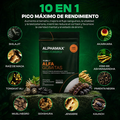 Alphamax | Soporte natural 10 en 1